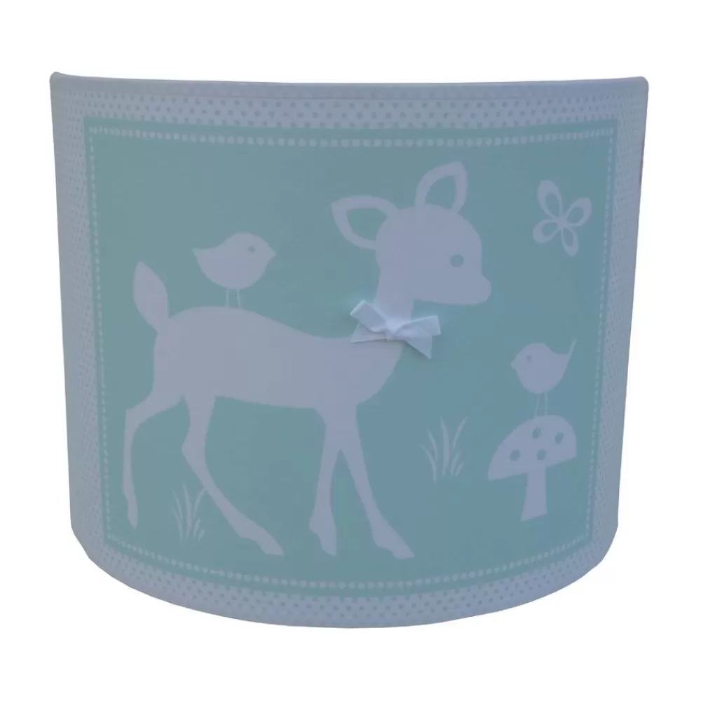 Fashion Kidzsupplies Juul Design Wandlamp Kinderkamer Hertje Forest Friends Zee Blauw