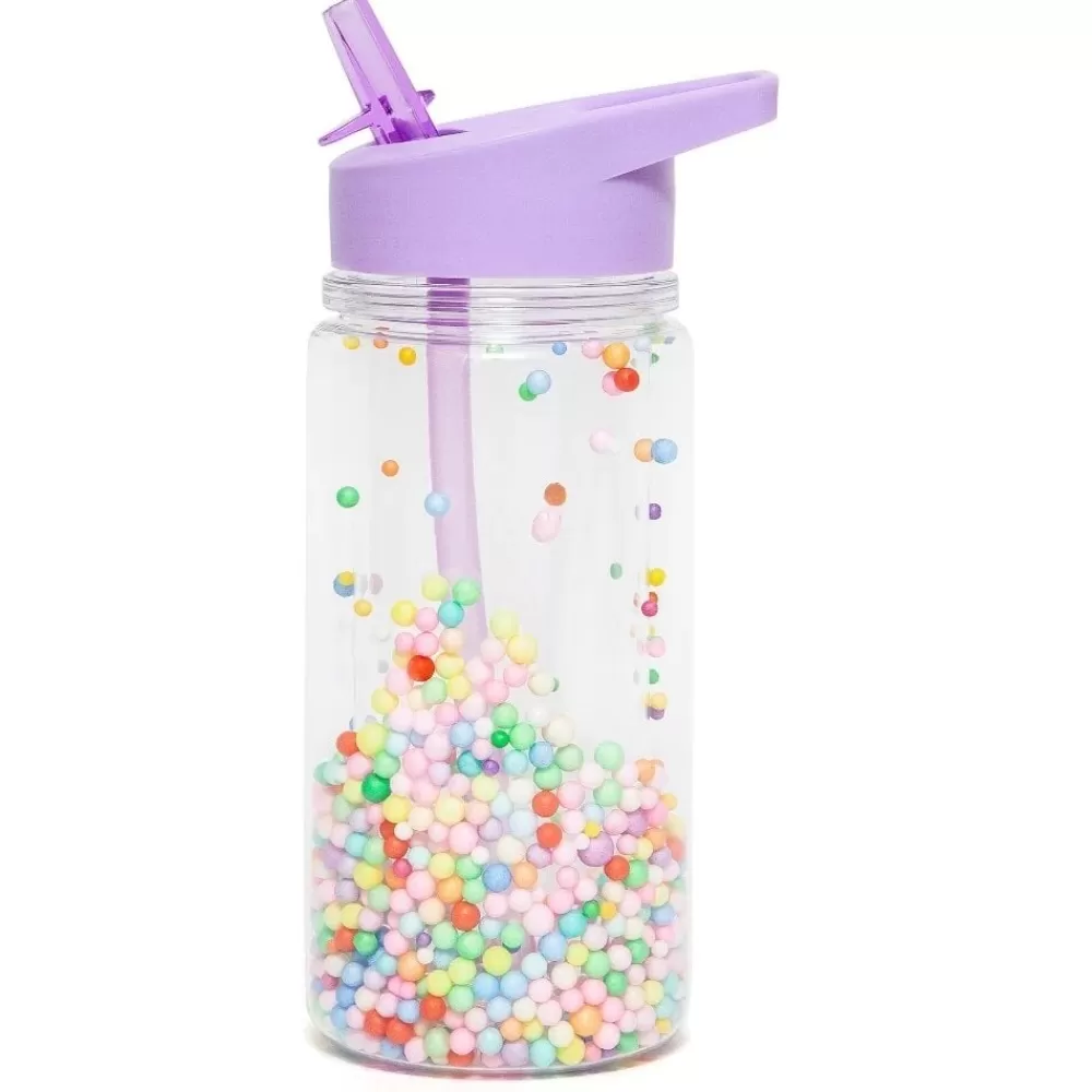 Hot Kidzsupplies Petit Monkey Drinkfles Marcaron Pops Paars