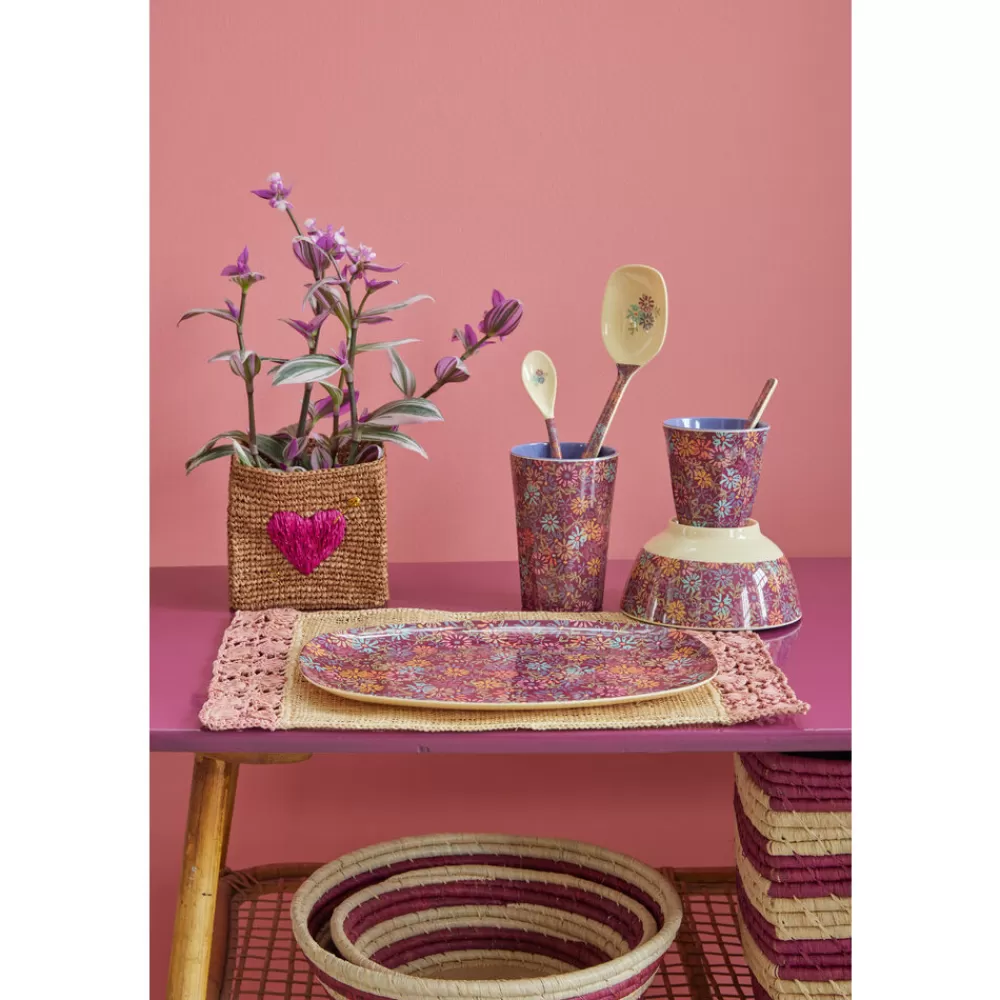 Shop Kidzsupplies Rice Melamine Beker Wild Vintage Flower Print Medium