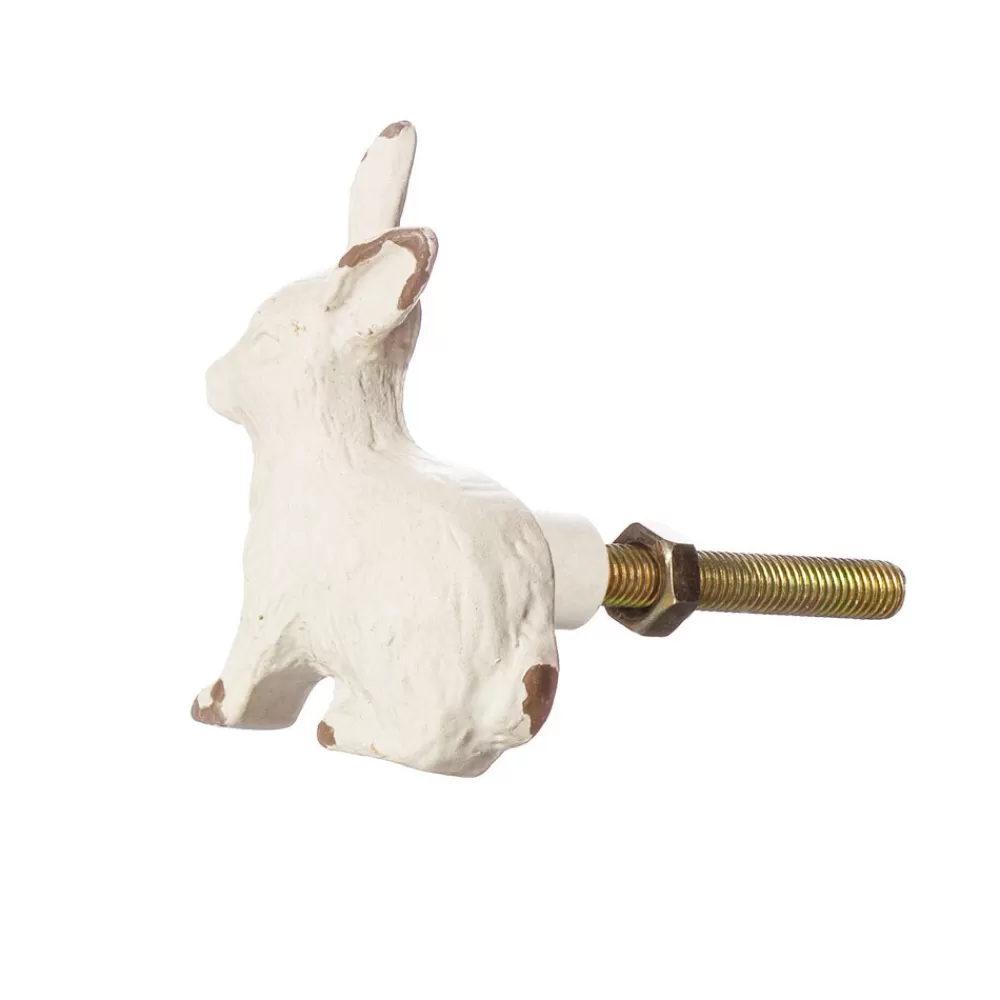 Cheap Kidzsupplies Sass & Belle Deurknopje Konijn Antiek Wit Vintage