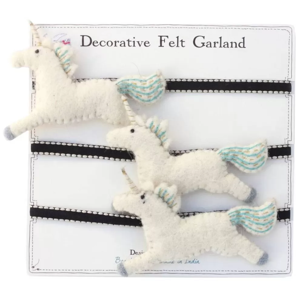 Online Kidzsupplies Sew Heart Felt Decoratie Slinger Eenhoorn